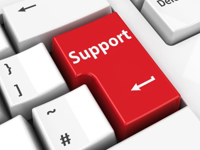 Support keyboard button